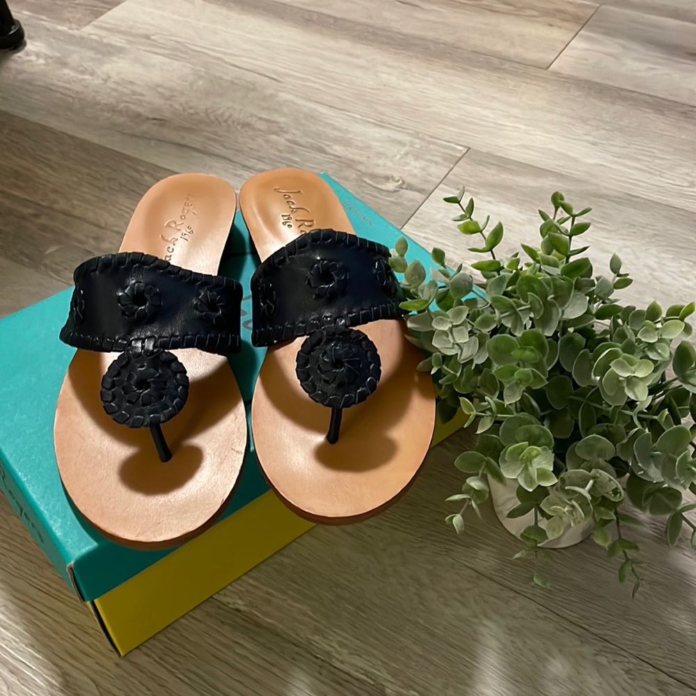 Jack Rogers Demi Wedge midnight 7.5M